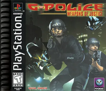 G-Police - Weapons of Justice (US) box cover front